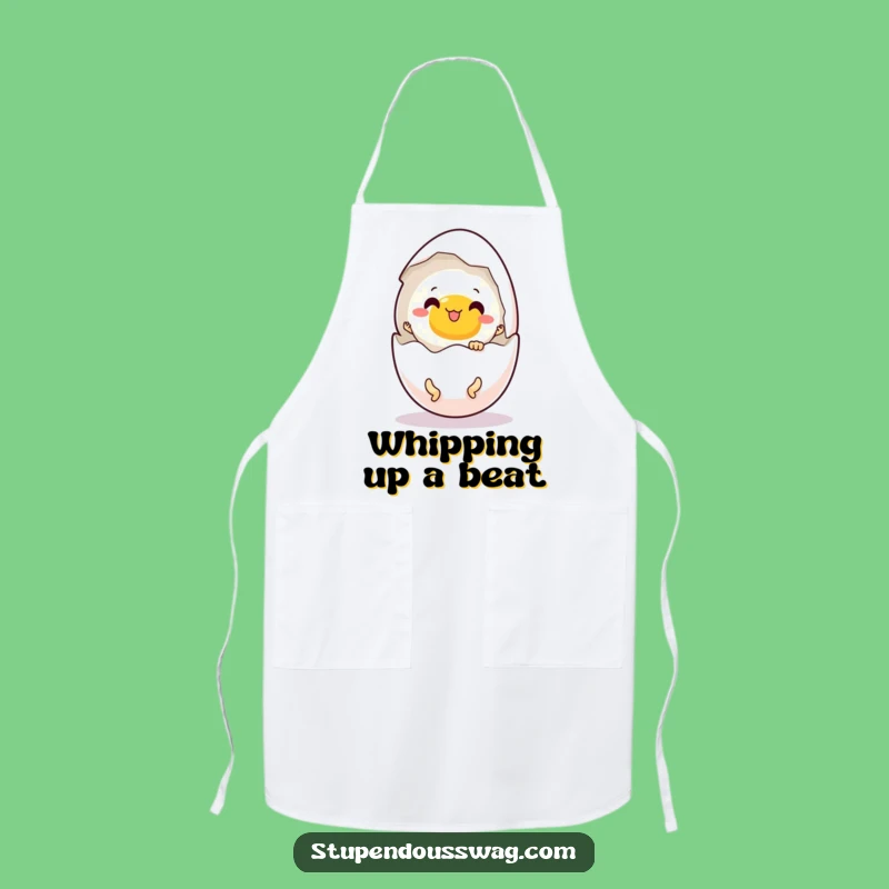 Funny Egg Dance Apron: Hilarious Kitchen Wear for Chefs
