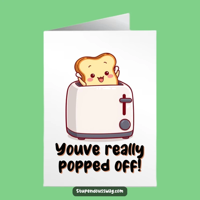 Free Printable Toast Card: Congratulate a Leaping Success with Humor!