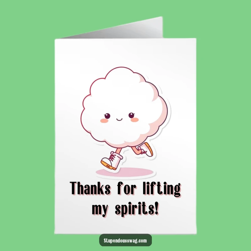Free Printable Thank You Card: Cloud's Booty Skip, Downloadable Sweet Gift