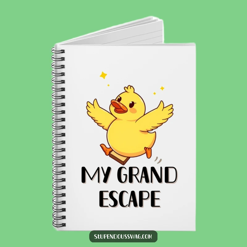 Funny Ducky Toast Ideas Notebook: Jot Down Your Wildest Thoughts!