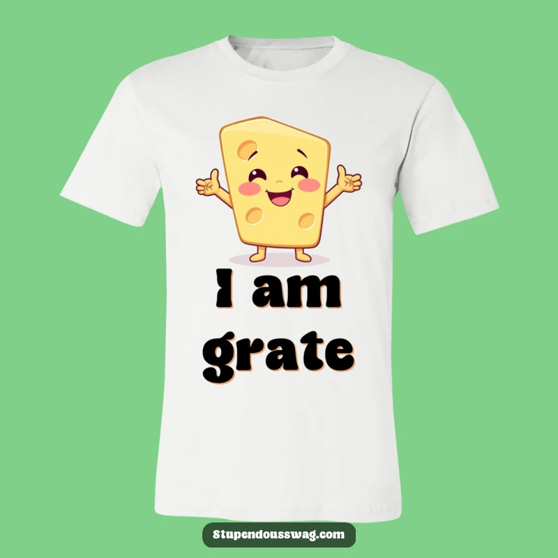 Funny Dramatic Cheese T-Shirt: Strike a Pose in Style and Humor